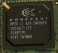 CX23417 mpeg2 encoder